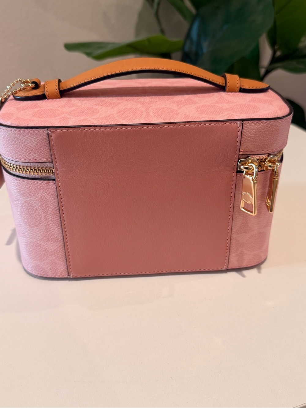 COACH Powder Pink Vanity Case BNWT - Picture 3 of 10